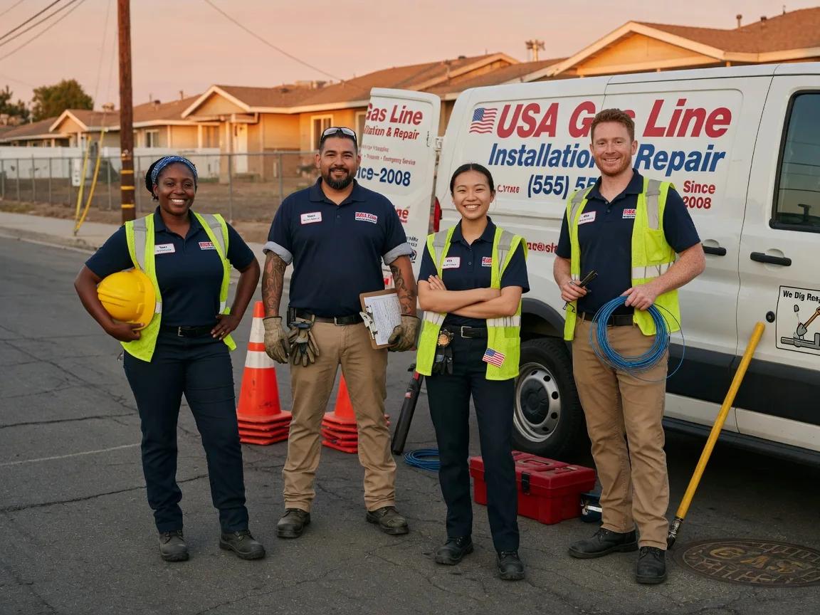 Gas Line Installation company in Hague, VA